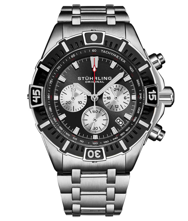 Stührling Stührling Stellar 44mm Japanese 1022 Quartz Chronograph