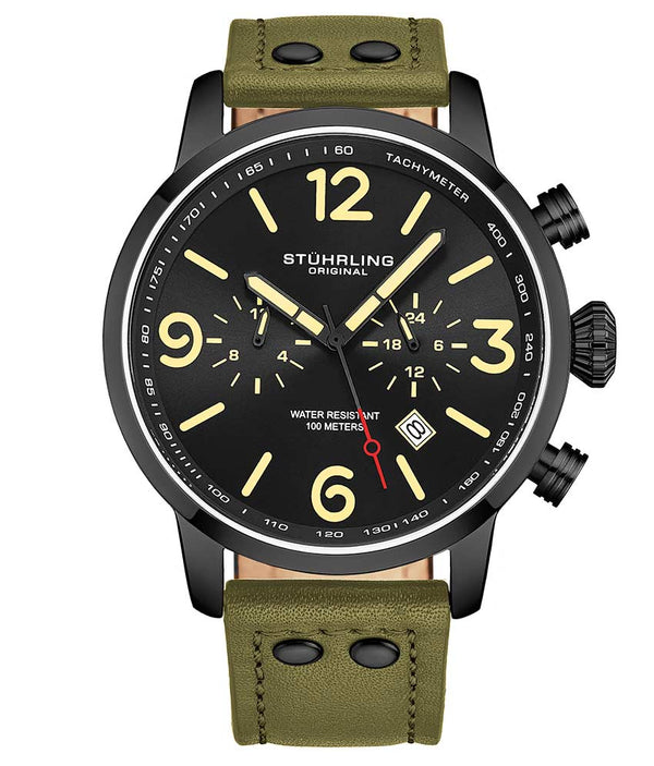 stührling Stührling 3956 Quartz 45mm Aviator