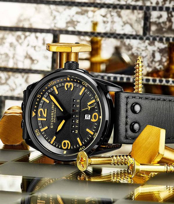 Stührling Stührling 447A Quartz 44mm Aviator