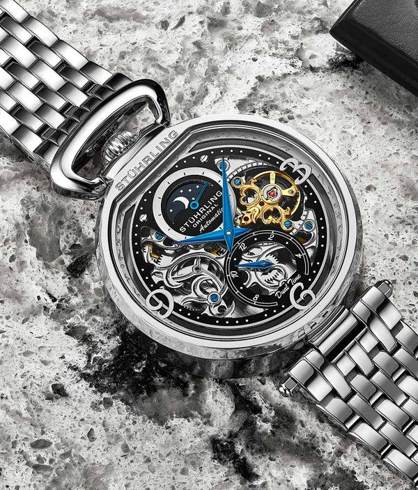 Stührling Stührling 889B Automatic 46mm Skeleton