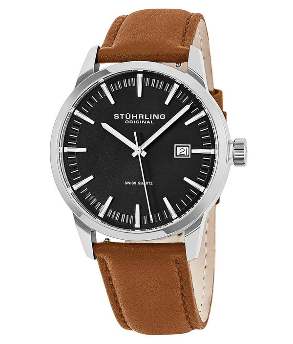 Stührling Stührling Ascot 555A Quartz 42mm Classic