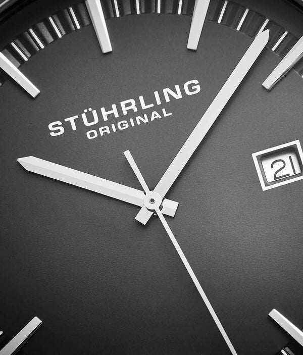 Stührling Stührling Ascot 555M Quartz 42mm Classic