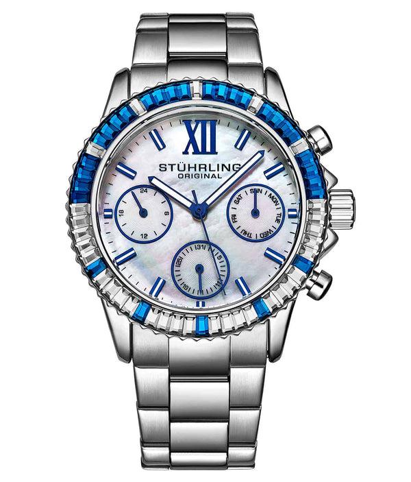 Stührling Stührling Cerulean Quartz 39mm Fashion