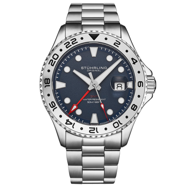 Stührling Stührling ST877 GMT Quartz 43mm Diver
