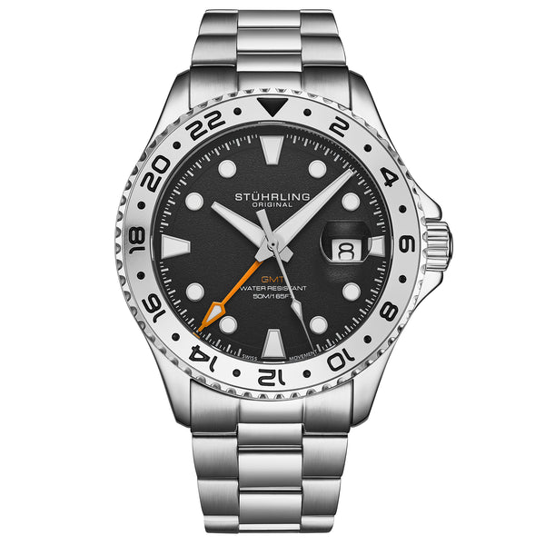 stührling Stührling ST877 GMT Quartz 43mm Diver