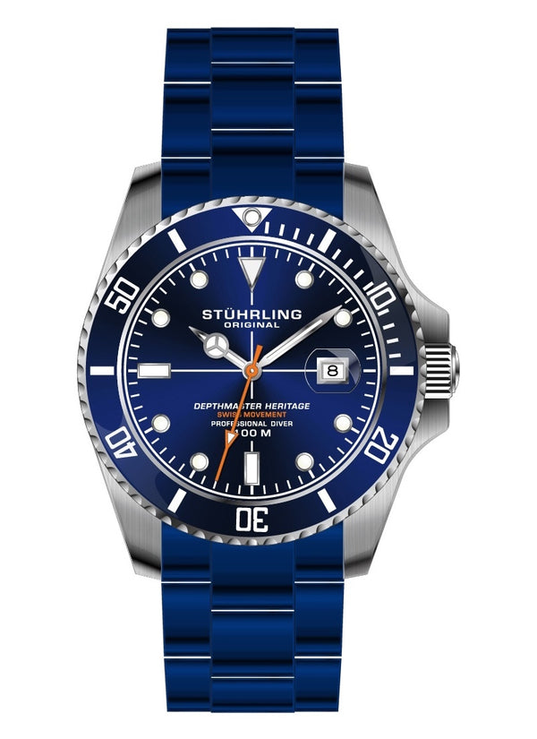 Stührling Stührling ST887 Quartz 44mm Diver