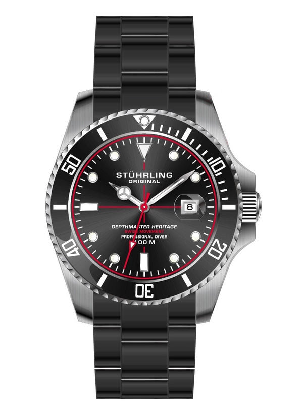 stührling Stührling ST887 Quartz 44mm Diver