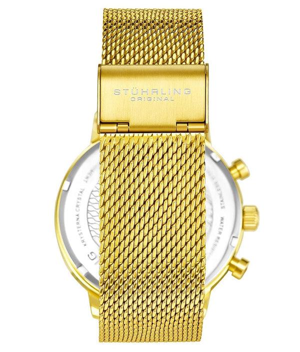 Stührling Stührling Summit Gold Quartz 44mm