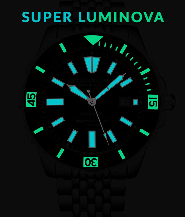 Stührling Stührling Stührling Swiss Automatic Super Luminova Radiance 1006 43mm Watch