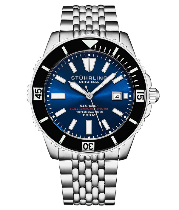 stührling Stührling Stührling Swiss Automatic Super Luminova Radiance 1006 43mm Watch
