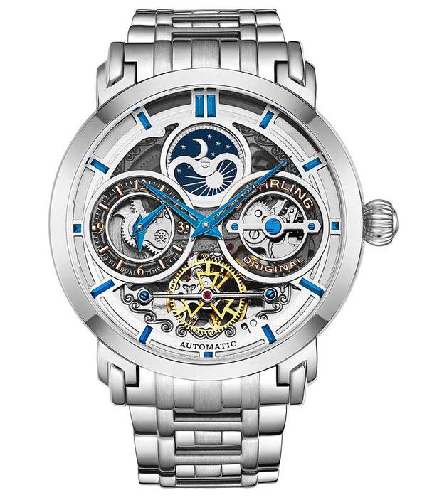 Stührling Stührling Stunning Skeletons Duo With Signature Pen And Stud Earring