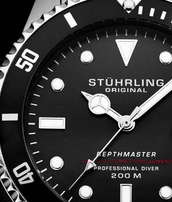 Stührling Stührling Swiss Automatic Depthmaster 883L 42mm Diver