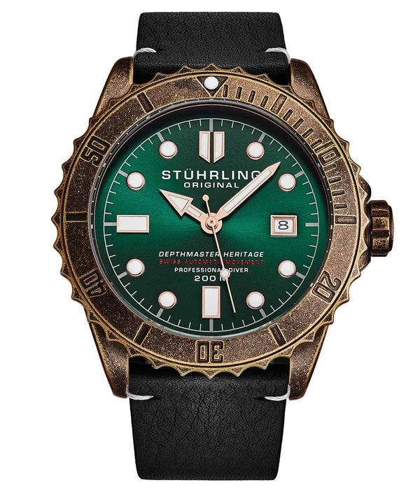 stührling Stührling Swiss Automatic Depthmaster Heritage 1003L 44MM Diver
