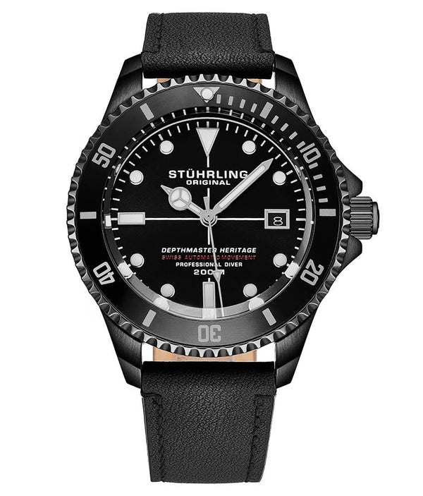 Stührling Stührling Swiss Automatic Depthmaster Heritage 883HB 42mm Diver