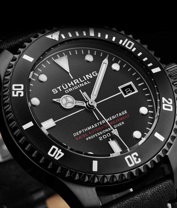 Stührling Stührling Swiss Automatic Depthmaster Heritage 883HB 42mm Diver