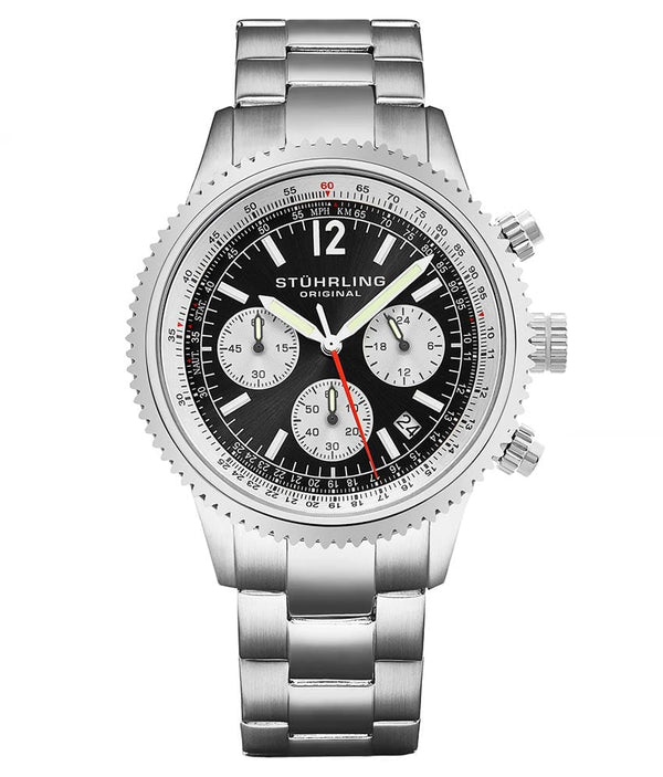 Stührling Stührling Tempest 669B Quartz 42mm Chronograph