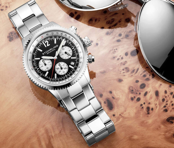 Stührling Stührling Tempest 669B Quartz 42mm Chronograph