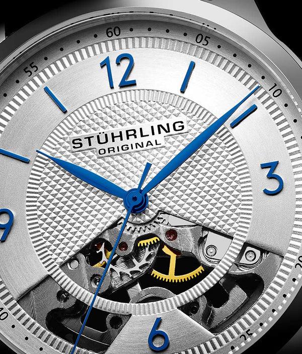 Stührling Stührling The Dynamic Mesh Hand-wind Skeleton 40mm