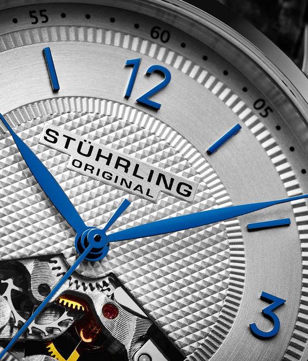 Stührling Stührling The Dynamic Mesh Hand-wind Skeleton 40mm