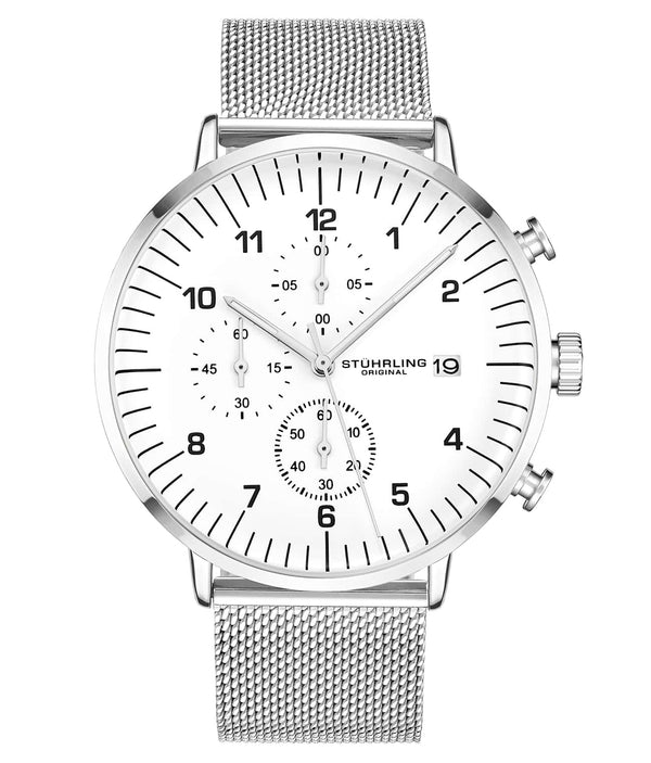 Stührling Stührling The Elegance Mesh Band 42mm 3911