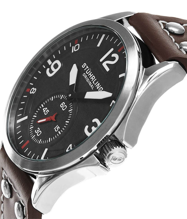 Stührling Stührling Tuskegee 684 Quartz 44mm Aviator