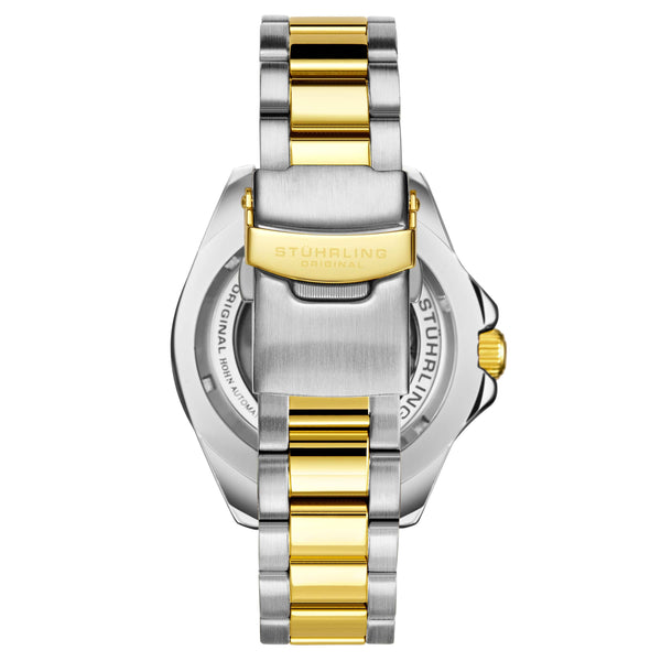 Stührling Stührling Two Tone Gold Japanese Automatic Depthmaster 42mm Diver