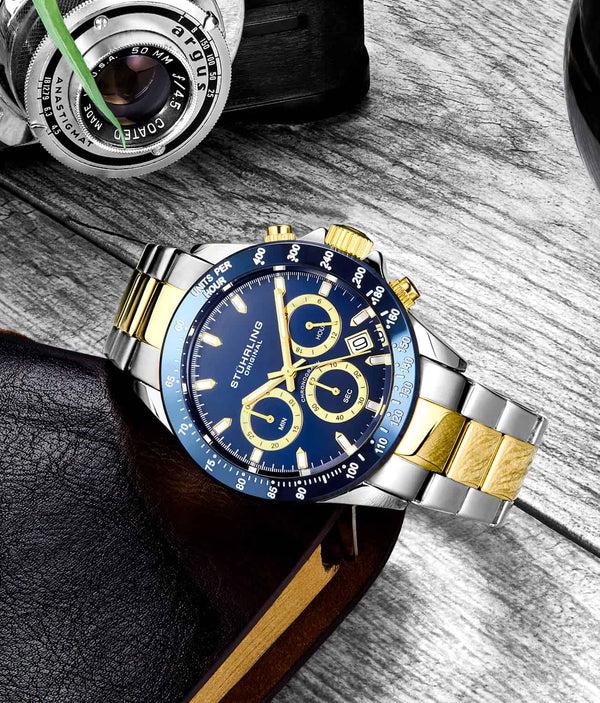Stührling Stührling Ultima 3960 Quartz 42mm Chronograph
