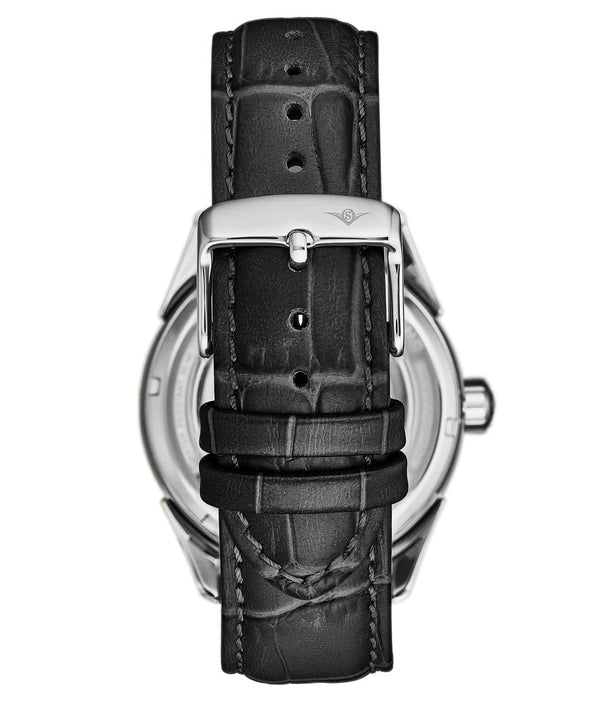 Stührling Stührling Vanguard 1019 Dual Time Automatic 42mm Skeleton