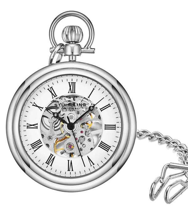 stührling Stührling Vintage 6053 Hand-wind 47mm Skeleton