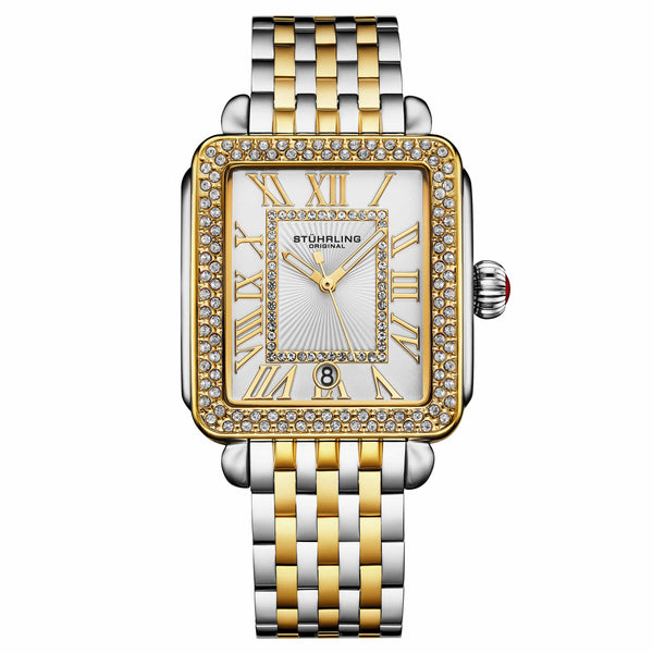 stührling Stührling VivreLuxe 4060 Rectangle Ladies Quartz Fashion Watch 34mm