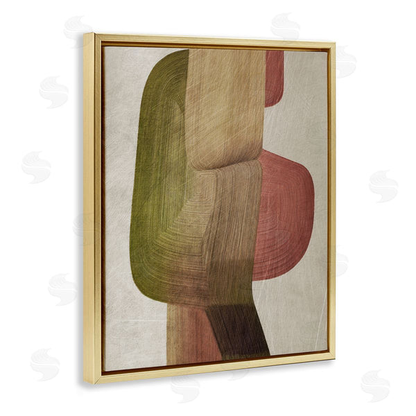 Stupell Industries 1x | Contemporary Curved Metal Brush Wall Art