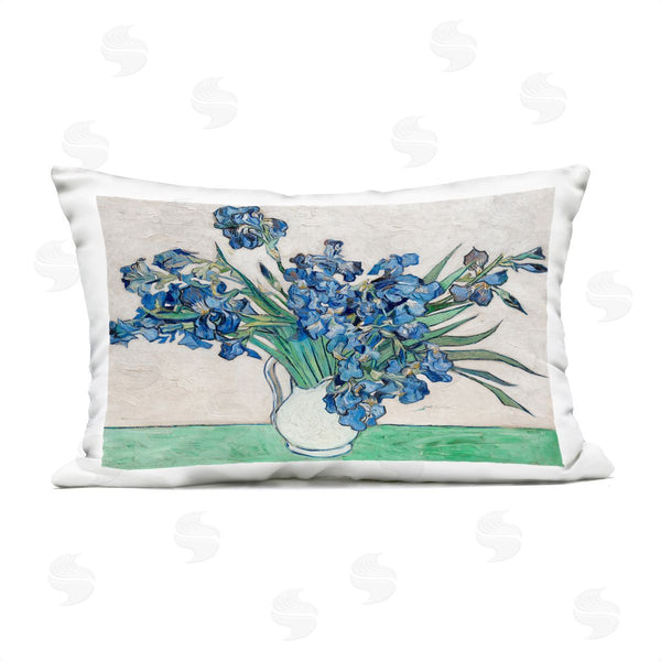 Stupell Industries 1x | Expressionist Iris Vase Printed Throw Pillow