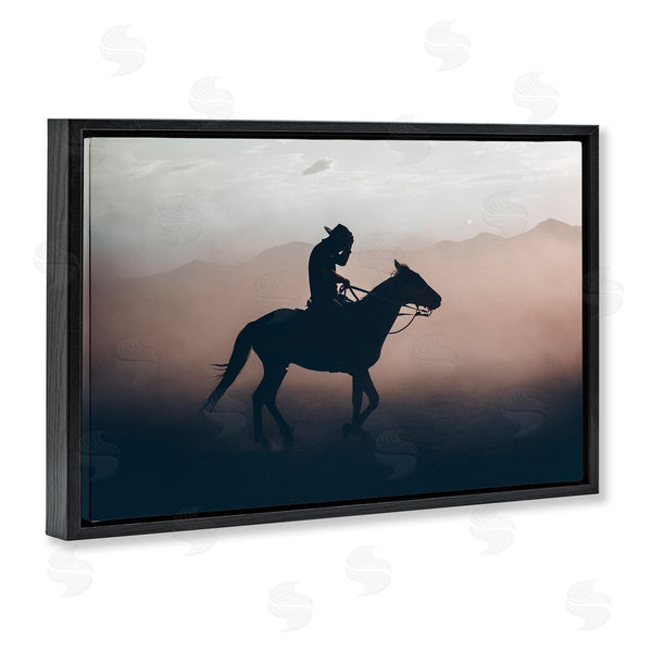 Stupell Industries 1x | Sprinting Cowboy On Horseback