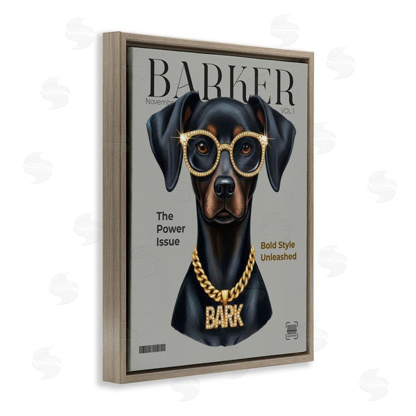 Stupell Industries A Barefoot Stylist | Barker Dog Fashion Magazine