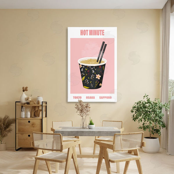 Stupell Industries A Barefoot Stylist | Hot Minute Cup Of Noodles Wall Art
