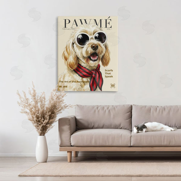 Stupell Industries A Barefoot Stylist | Pawme Dog Fashion Magazine