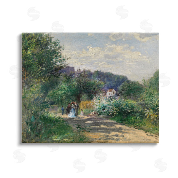 stupell industries A. Renoir | Traditional Family on Path Wall Art