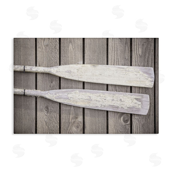 stupell industries Aaron Matheson | Rustic Oars Pair Wall Art