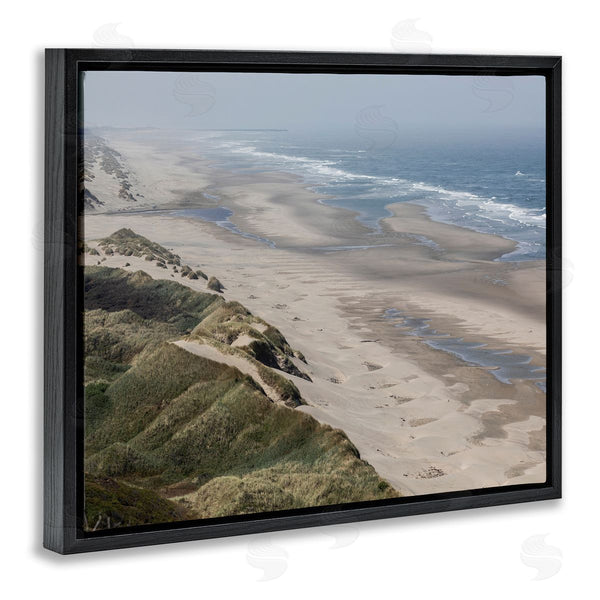 Stupell Industries Aaron Matheson | Sandy Dunes Beach Ariel View Hazy Sky Wall Art