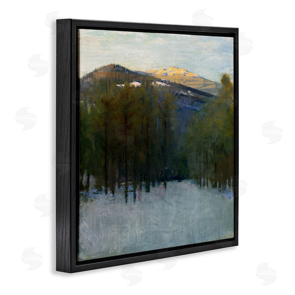 Stupell Industries Abbott Handerson Thayer | Winter Mountain Scenery