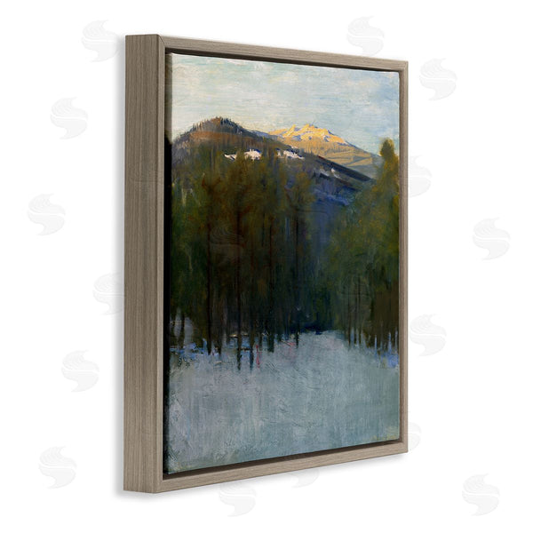 Stupell Industries Abbott Handerson Thayer | Winter Mountain Scenery