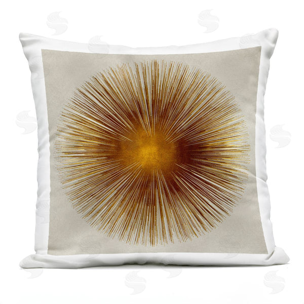 Stupell Industries Abby Young | Radiant Sun Orb Abstract Pattern Shape Printed Throw Pillow