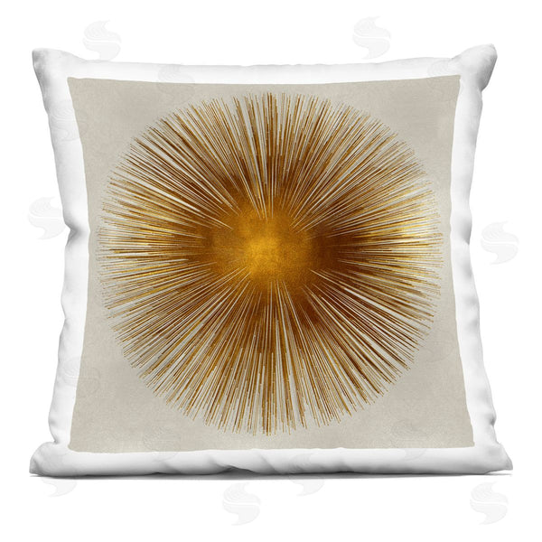 stupell industries Abby Young | Radiant Sun Orb Abstract Pattern Shape Printed Throw Pillow