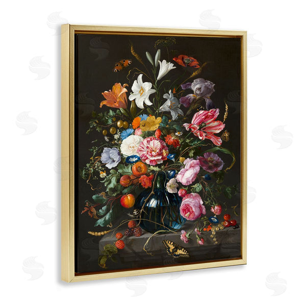 Stupell Industries Abraham Mignon | Flowers In Vase Classic Painting