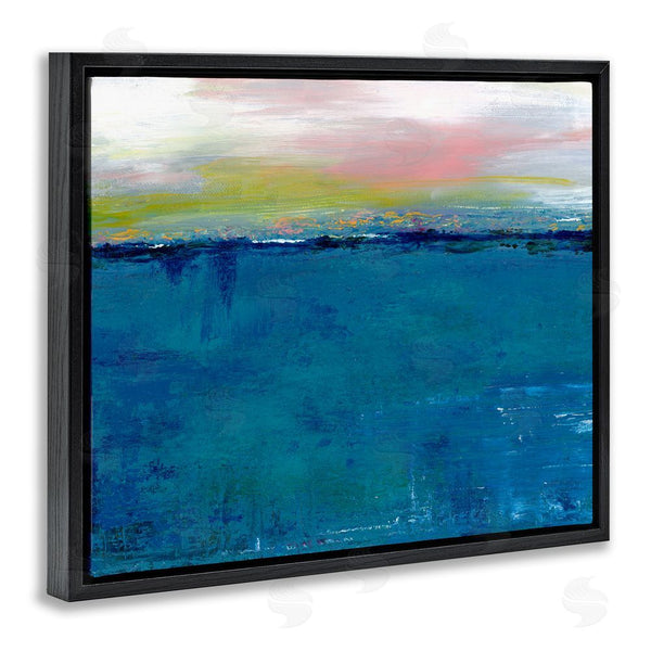 Stupell Industries Adonna Ebrahimi | Dark Waters Gradient Landscape Wall Art