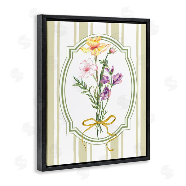 Stupell Industries Adonna Ebrahimi | Vintage Wildflowers With Ribbon Wall Art