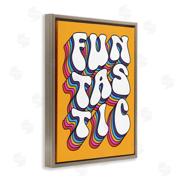 Stupell Industries Ahmed Sameh Hussein | Funtastic Groovy Typography Wall Art