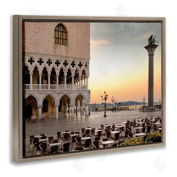 Stupell Industries Alan Blaustein | San Marco Sunset Italian Architecture Traditional Buildings
