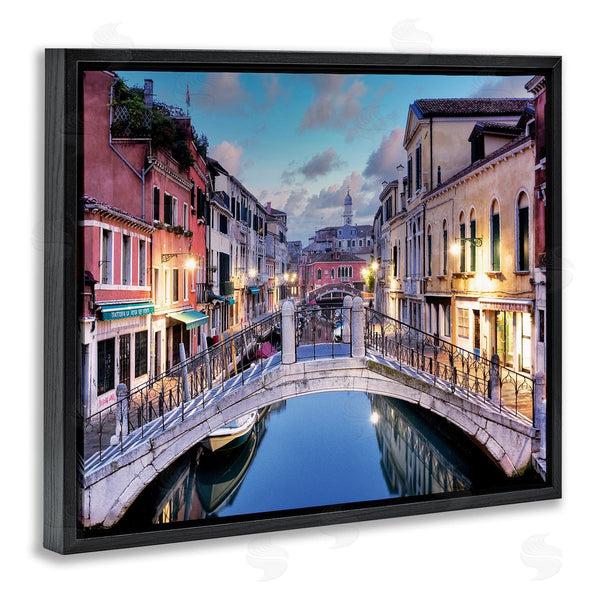 Stupell Industries Alan Blaustein | Traditional Venice Cityscape Canal Bridge Architecture
