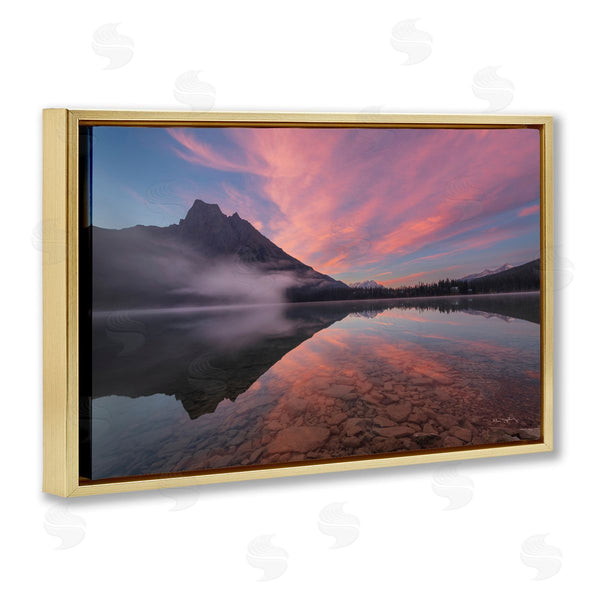 Stupell Industries Alan Majchrowicz | Emerald Lake Sunset